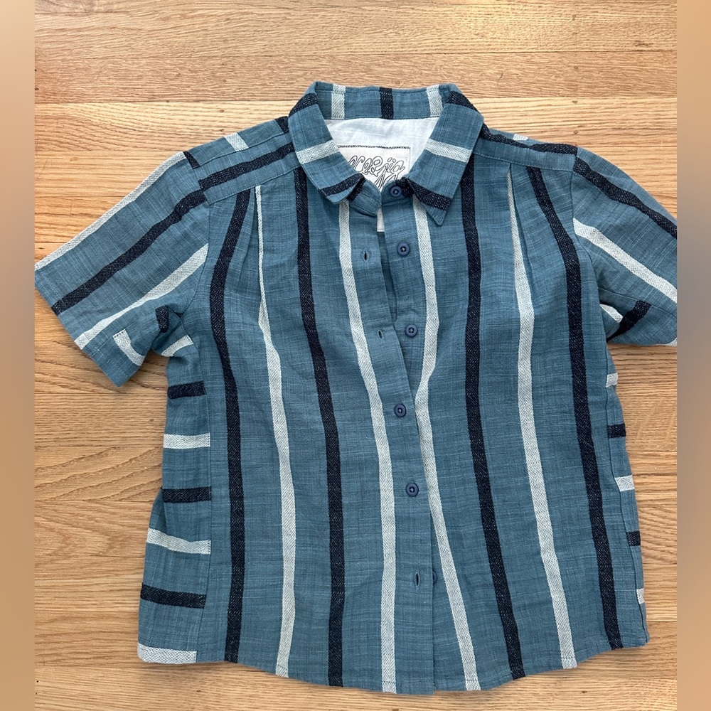 Ace&jig button down top
